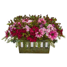 Load image into Gallery viewer, Daisy Artificial Arrangement in Decorative Planter
