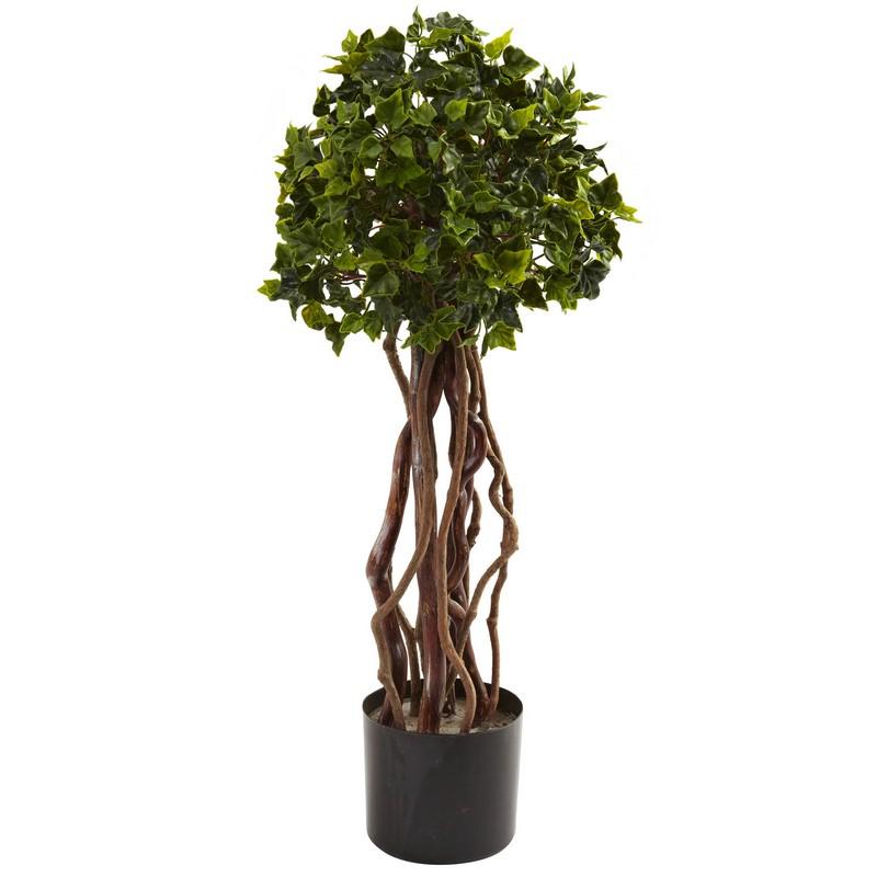 2.5'English Ivy Topiary UV Resistant (Indoor/Outdoor)