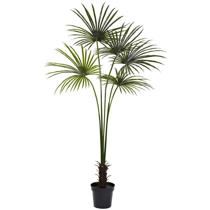 7'Fan Palm Tree UV Resistant (Indoor/Outdoor)