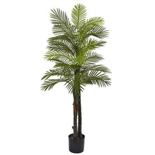 Load image into Gallery viewer, 5.5&#39;Double Robellini Palm Tree UV Resistant (Indoor/Outdoor)
