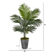 Load image into Gallery viewer, 46&quot; Kentia Artificial Palm Tree in Decorative Planter
