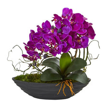 Load image into Gallery viewer, Phalaenopsis Orchid Artificial Arrangement in Decorative Planter
