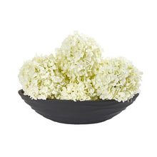 Load image into Gallery viewer, Artificial Hydrangea Balls (Set of 4) with Decorative Vase
