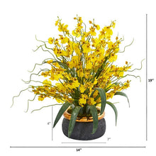 Load image into Gallery viewer, 19" Dancing Lady Artificial Arrangement in Vase
