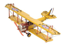Load image into Gallery viewer, 1918 Yellow Curtiss JN-4 1:24

