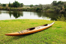 Load image into Gallery viewer, Tandem Wooden Kayak 19 ft
