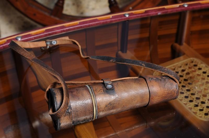 Handheld Telescope w leather overlay-15 inches
