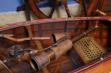 Load image into Gallery viewer, Handheld Telescope w leather overlay-15 inches
