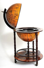 Load image into Gallery viewer, Globe drink cabinet 17 3/4 inches
