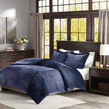 Load image into Gallery viewer, Madison Park Corduroy Plush Comforter Mini Set -Full/Queen BASI10-0424 By Olliix
