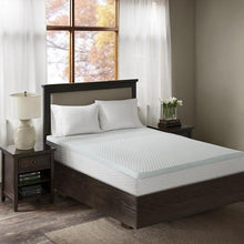 Load image into Gallery viewer, 3&quot; Memory Foam Mattress Topper W/ Removable Cooling Cover -Full BASI16-0477 By Olliix
