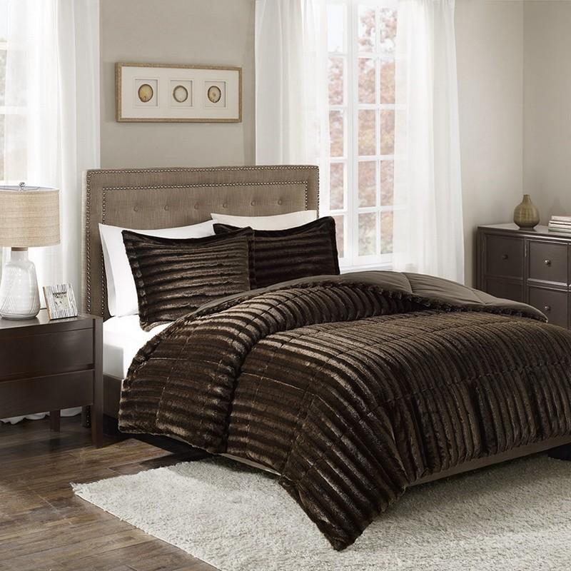 Madison Park Duke 3 Piece Comforter Set -King/Cal King MP10-3069 By Olliix