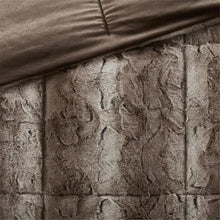 Load image into Gallery viewer, Madison Park Zuri Faux Fur Comforter Set -King MP10-3075 By Olliix
