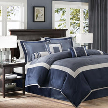Load image into Gallery viewer, Madison Park Genevieve 7 Piece Comforter Set -King MP10-4042 By Olliix
