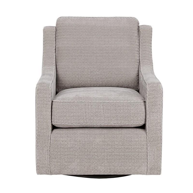 Madison Park Harris Chenille Swivel Chair MP103-0240 By Olliix