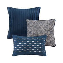 Load image into Gallery viewer, Madison Park Biloxi 6 Piece Duvet Cover Set -King/Cal King MP12-3737 By Olliix
