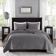 Load image into Gallery viewer, Madison Park Harper Velvet 3 Piece Coverlet Set -Full/Queen MP13-3307 By Olliix
