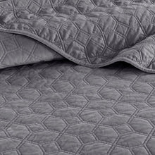 Load image into Gallery viewer, Madison Park Harper Velvet 3 Piece Coverlet Set -Full/Queen MP13-3307 By Olliix
