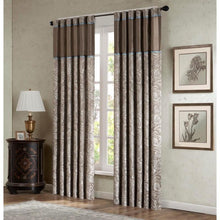 Load image into Gallery viewer, Madison Park Aubrey Jacquard Panel Pair -108" Panel MP40-2679 By Olliix
