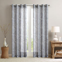 Load image into Gallery viewer, Madison Park Averil Sheer Bird Window Panel -63" Panel MP40-3594 By Olliix
