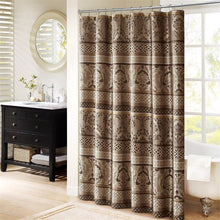 Load image into Gallery viewer, Madison Park Bellagio Jacquard Shower Curtain -72X72&quot; MP70-3035 By Olliix
