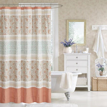 Load image into Gallery viewer, Madison Park Dawn Cotton Shower Curtain -72X72&quot; MP70-3038 By Olliix
