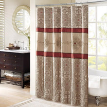 Load image into Gallery viewer, Madison Park Donovan Embroidered Shower Curtain -72X72&quot; MP70-4047 By Olliix
