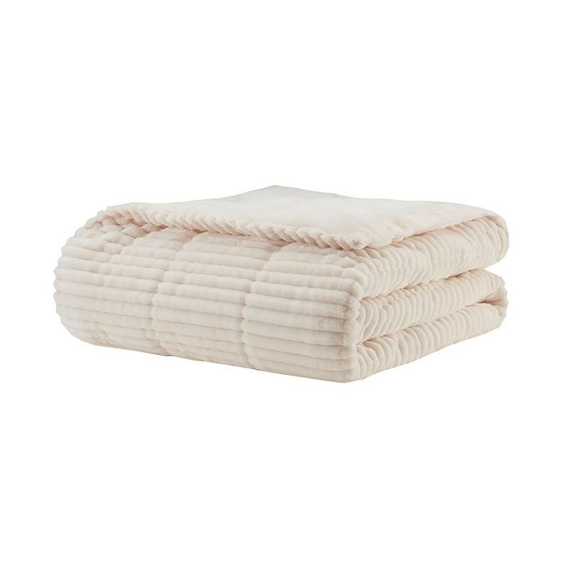 Corduroy Plush Down Alternative Throw -60X70