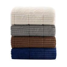 Load image into Gallery viewer, Corduroy Plush Down Alternative Throw -60X70&quot; BASI50-0429 By Olliix
