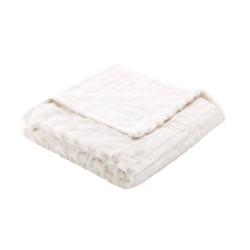 Beautyrest Heated Duke Faux Fur Heated Throw -50X70
