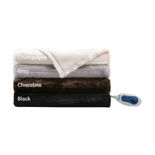 Load image into Gallery viewer, Beautyrest Heated Duke Faux Fur Heated Throw -50X70&quot; BR50-0753 By Olliix
