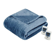 Load image into Gallery viewer, Beautyrest Heated Microlight To Berber Blanket -King BR54-0380 By Olliix
