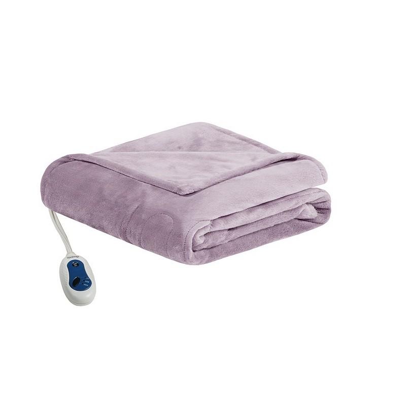 Beautyrest Heated Plush Throw -60X70