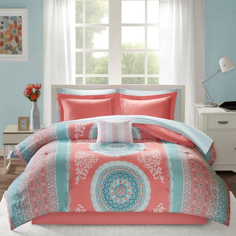 Intelligent Design Loretta Comforter And Sheet Set -Twin ID10-1216 By Olliix