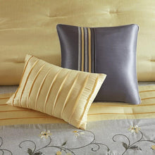 Load image into Gallery viewer, Madison Park Serene Embroidered 7 Piece Comforter Set -Queen MP10-4185 By Olliix
