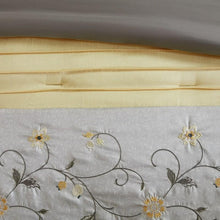 Load image into Gallery viewer, Madison Park Serene Embroidered 7 Piece Comforter Set -Queen MP10-4185 By Olliix
