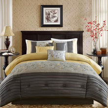 Load image into Gallery viewer, Madison Park Embroidered 7 Piece Comforter Set - Cal King MP10-4187 By Olliix
