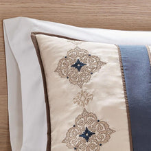 Load image into Gallery viewer, Madison Park Donovan 7 Piece Jacquard Comforter Set -Queen MP10-4344 By Olliix
