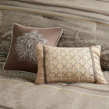 Load image into Gallery viewer, Madison Park Bellagio 7 Piece Jacquard Comforter Set -Queen MP10-4533 By Olliix
