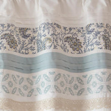 Load image into Gallery viewer, Madison Park Printed And Pieced Rod Pocket Valance -50X18&quot; MP41-4293 By Olliix
