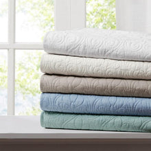 Load image into Gallery viewer, Madison Park Quebec Oversized Quilted Throw -60X70&quot; MP50-2988 By Olliix
