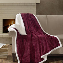 Load image into Gallery viewer, Madison Park Elma Oversized Textured Plush Throw -60X70&quot; MP50-3253 By Olliix
