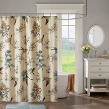 Load image into Gallery viewer, Madison Park Quincy Printed Cotton Shower Curtain -72X72&quot; MP70-4246 By Olliix
