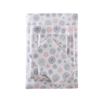 Load image into Gallery viewer, True North By Sleep Philosophy Cozy Flannel Sheet Set -King TN20-0069 By Olliix
