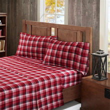 Load image into Gallery viewer, Woolrich Flannel Cotton Sheet Set -Queen WR20-1799 By Olliix
