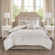 Load image into Gallery viewer, 510 Design Ramsey Embroidered 8 Piece Comforter Set - Queen 5DS10-0047
