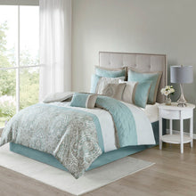 Load image into Gallery viewer, 510 Design Shawnee 8 Piece Comforter Set - King 5DS10-0051 By Olliix
