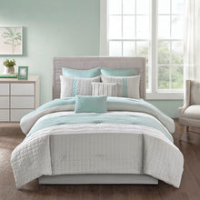 Load image into Gallery viewer, 510 Design Tinsley 8 Piece Comforter Set - Queen 5DS10-0053 By Olliix
