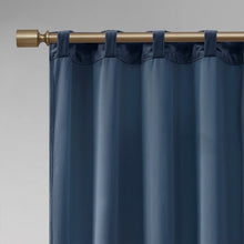 Load image into Gallery viewer, 510 Design Colt Room Darkening Poly Velvet Rod Pocket/Back Tab Window Panel Pair - 84" Panel 5DS40-0161
