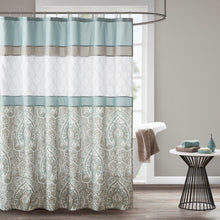 Load image into Gallery viewer, 510 Design Shawnee Printed And Embroidered Shower Curtain - 72X72&quot; 5DS70-0094
